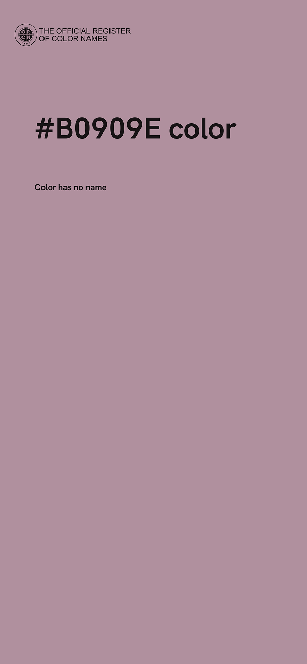 #B0909E color image
