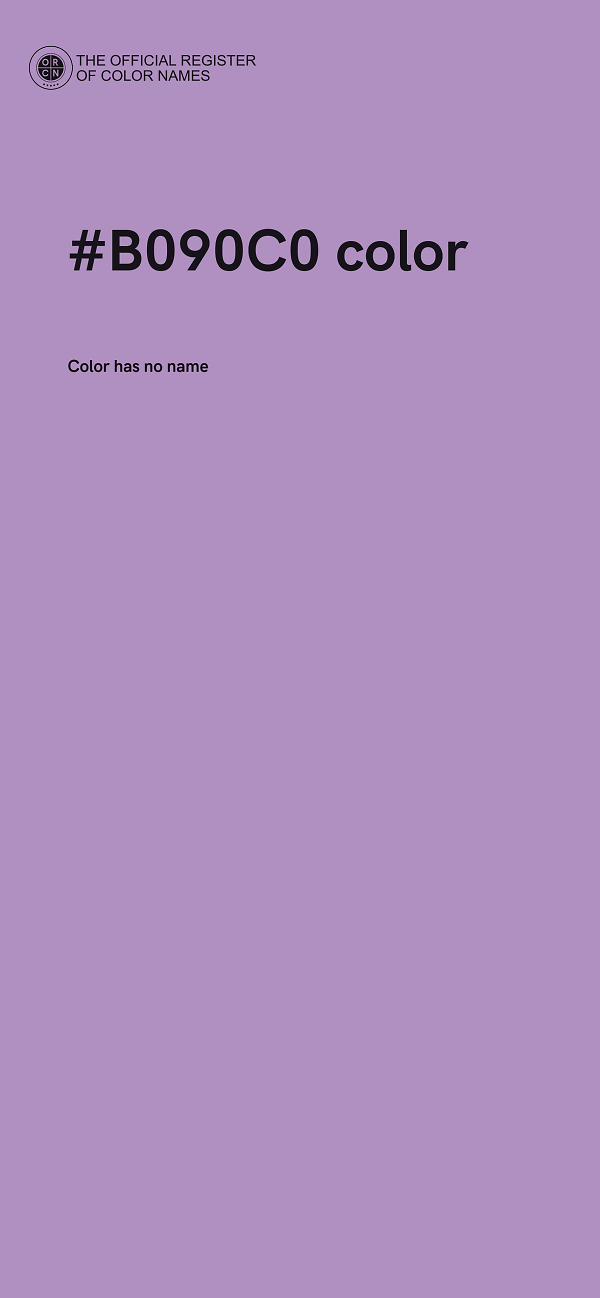#B090C0 color image