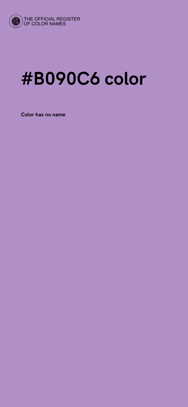 #B090C6 color image