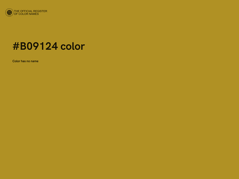 #B09124 color image
