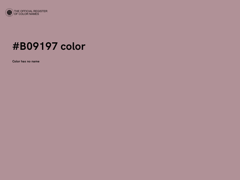 #B09197 color image