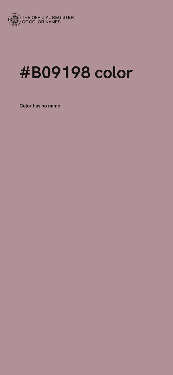 #B09198 color image
