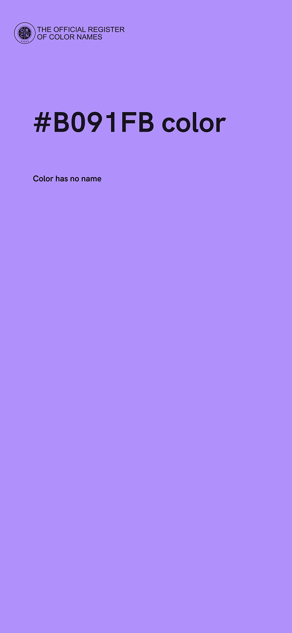 #B091FB color image