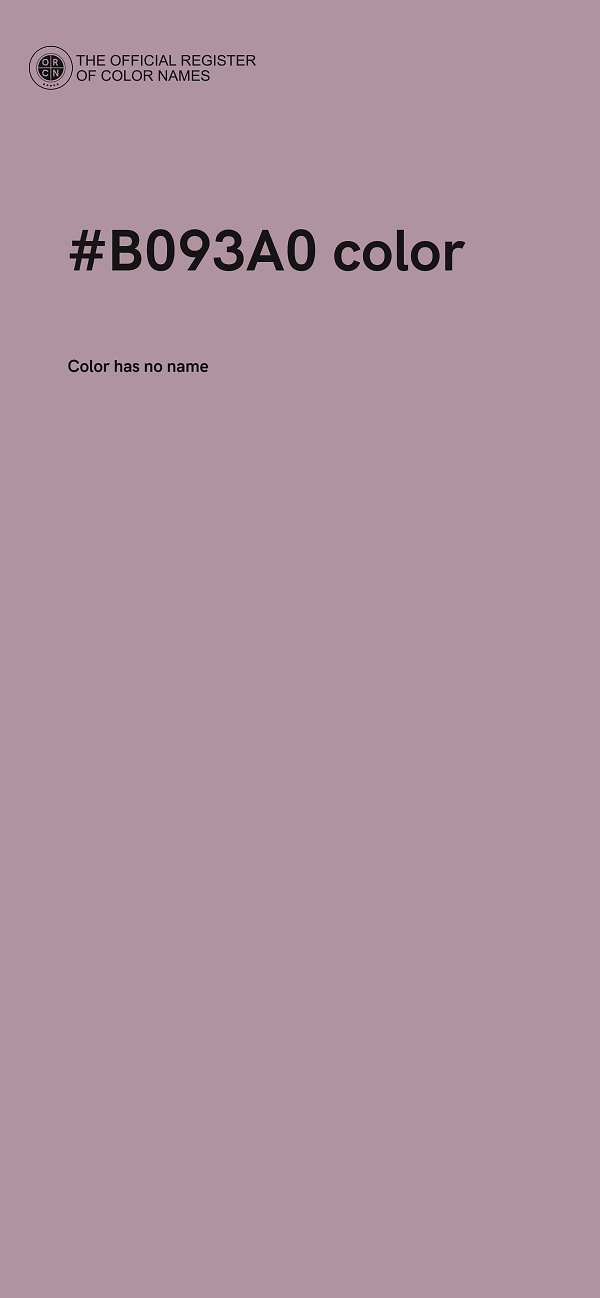 #B093A0 color image