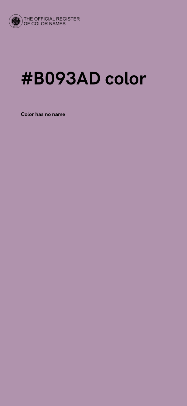 #B093AD color image