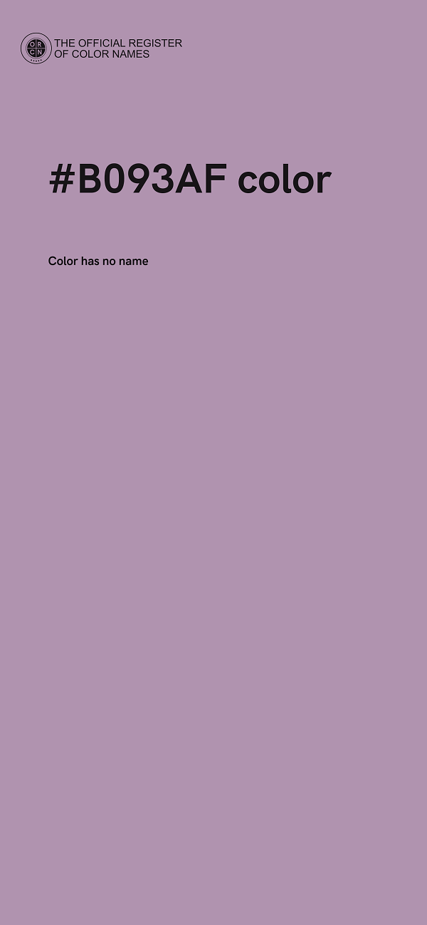 #B093AF color image