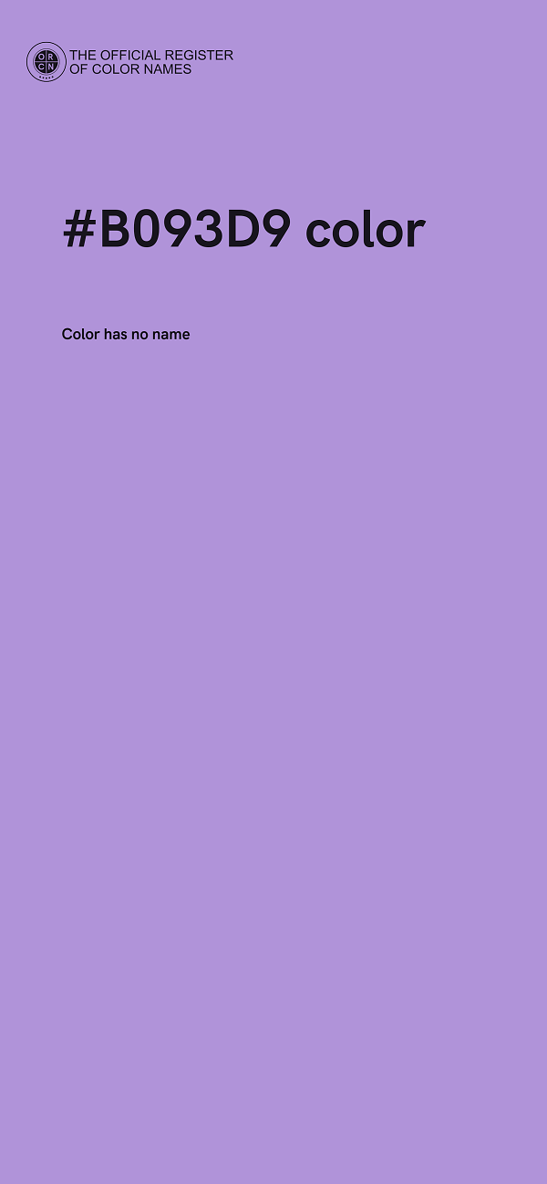 #B093D9 color image