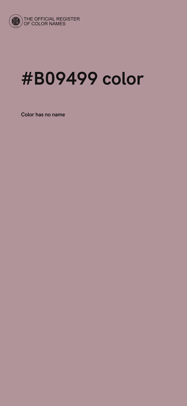 #B09499 color image
