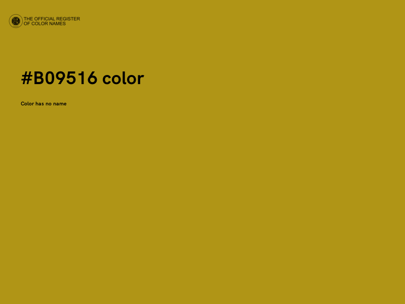 #B09516 color image