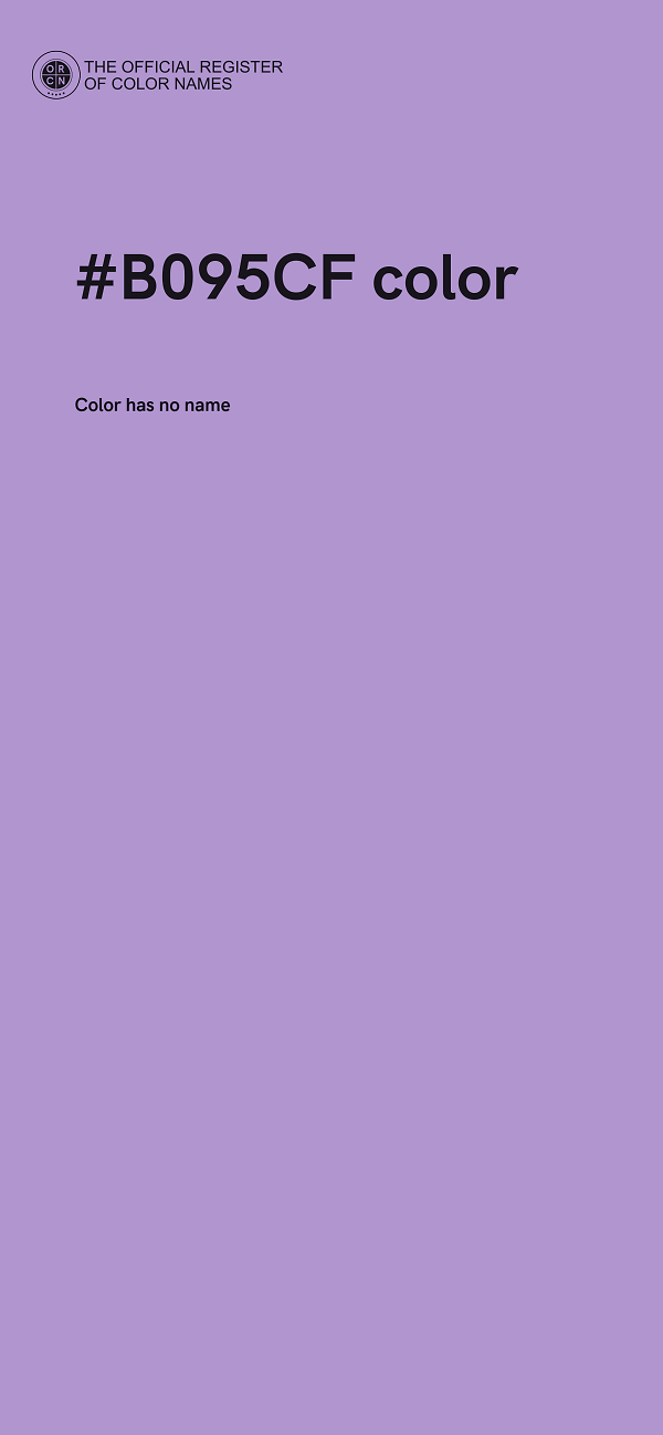 #B095CF color image