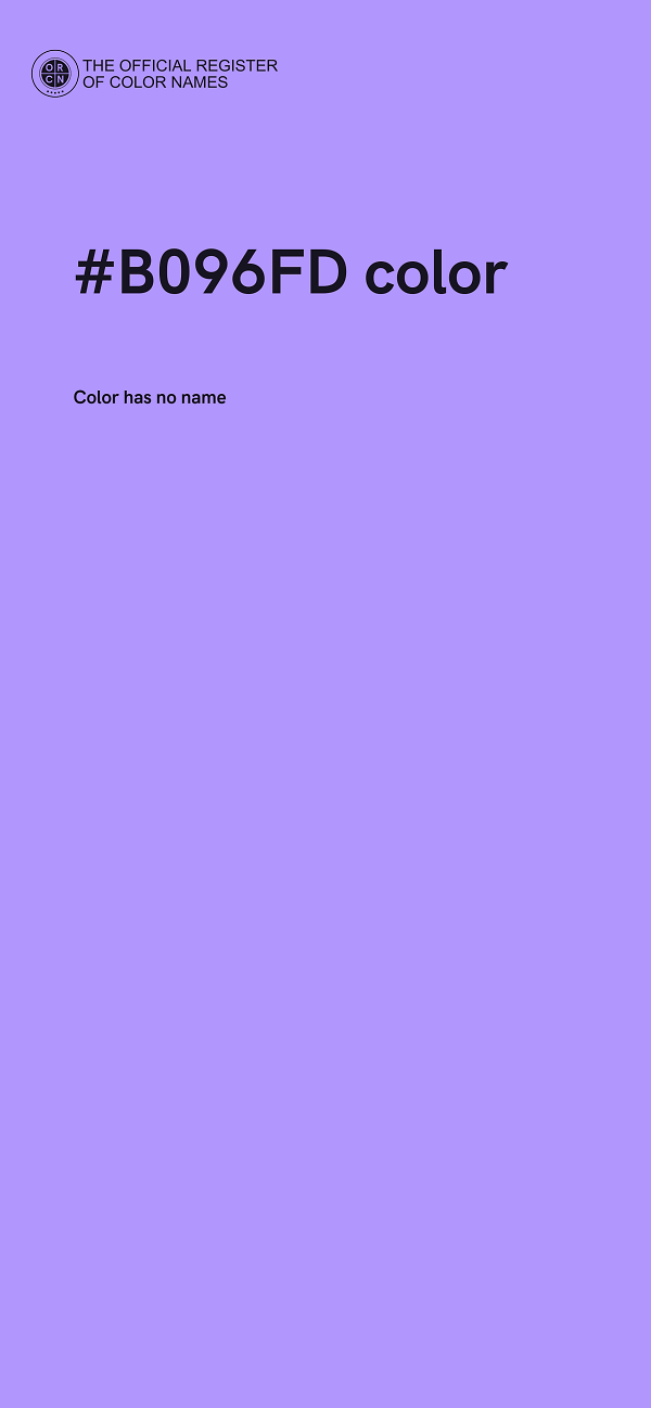 #B096FD color image