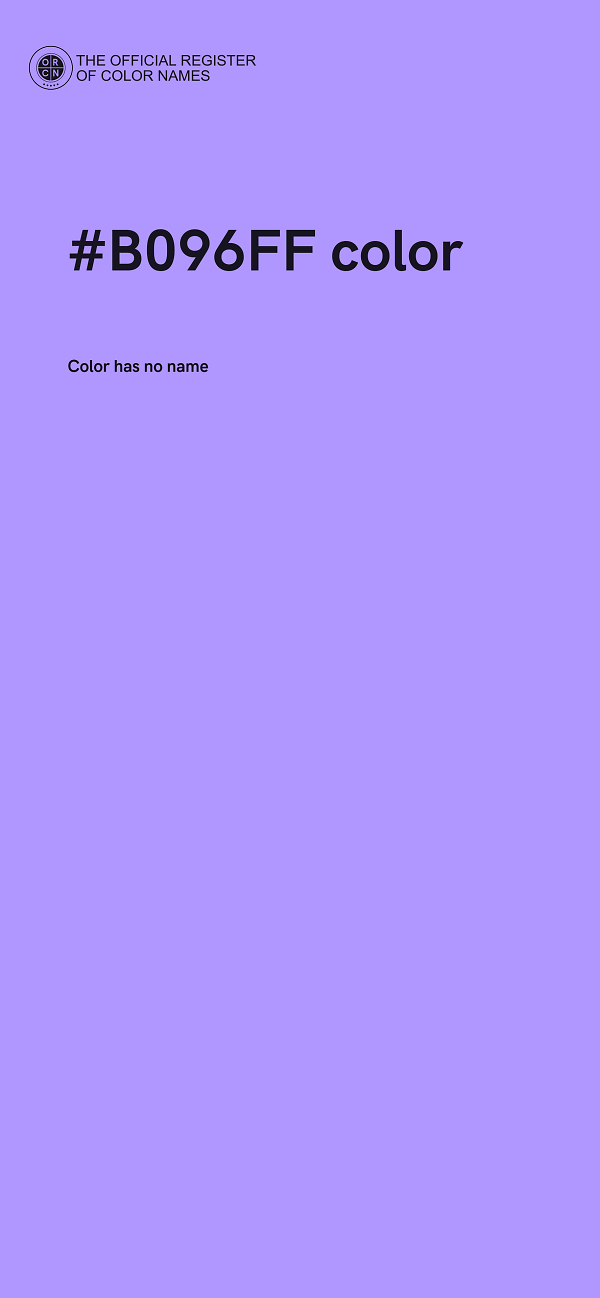#B096FF color image