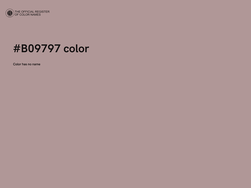 #B09797 color image