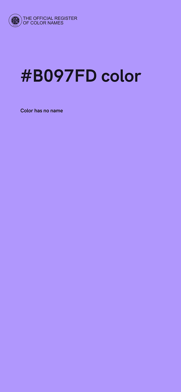 #B097FD color image