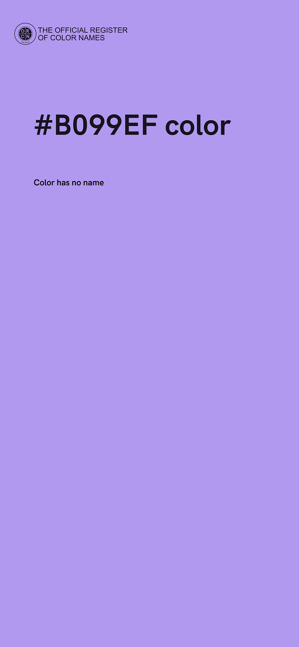 #B099EF color image
