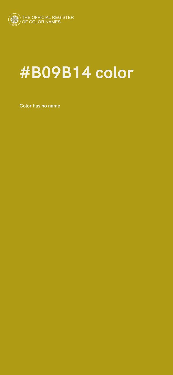 #B09B14 color image