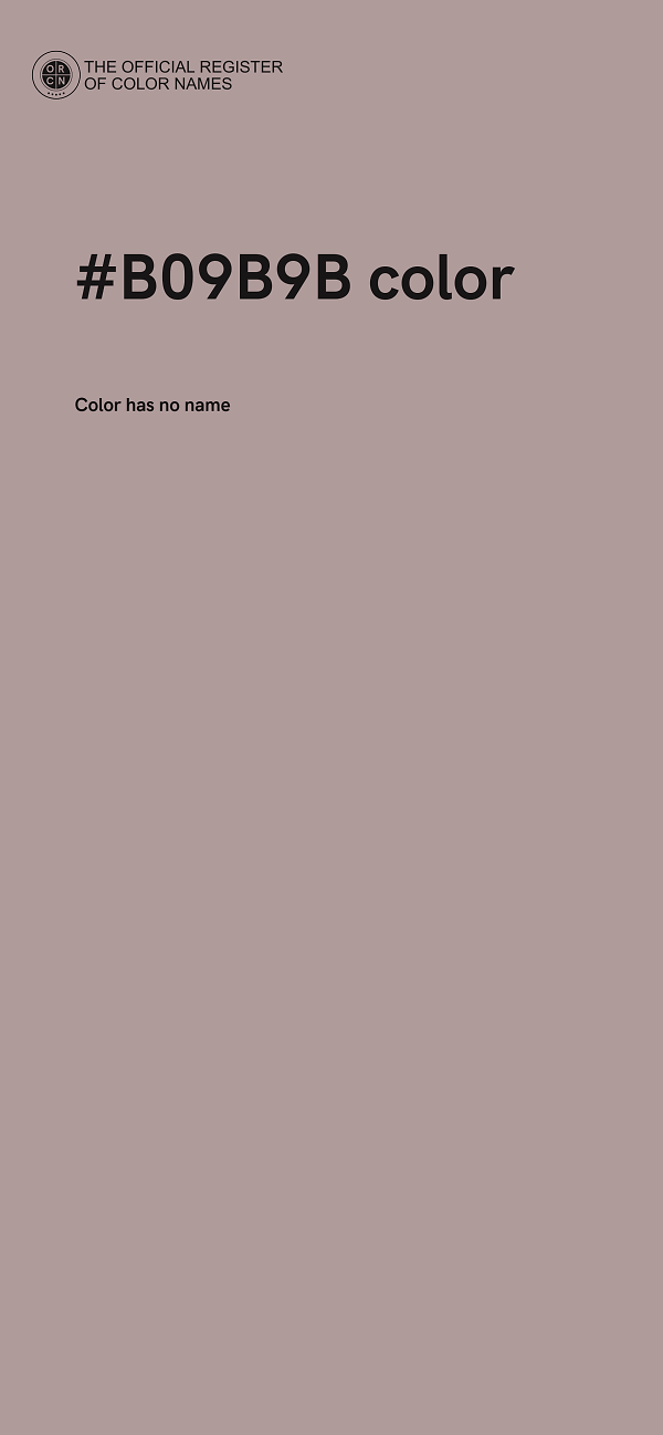 #B09B9B color image