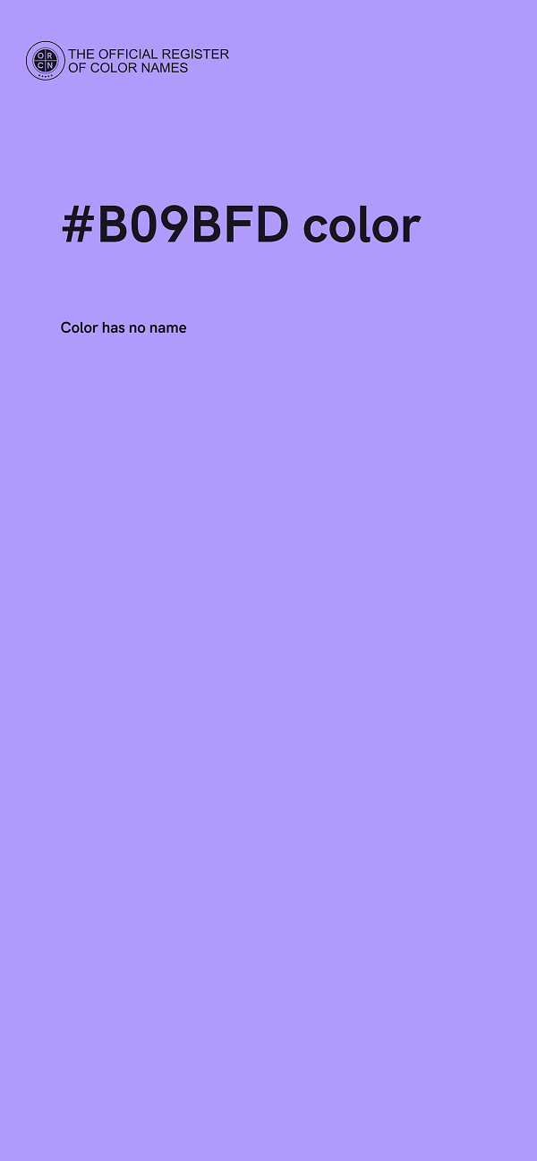 #B09BFD color image