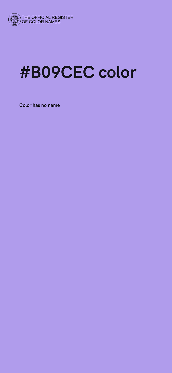 #B09CEC color image