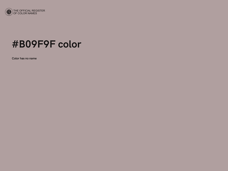 #B09F9F color image