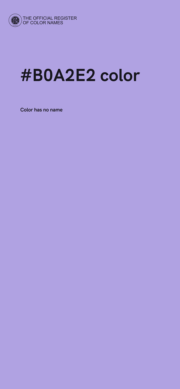 #B0A2E2 color image