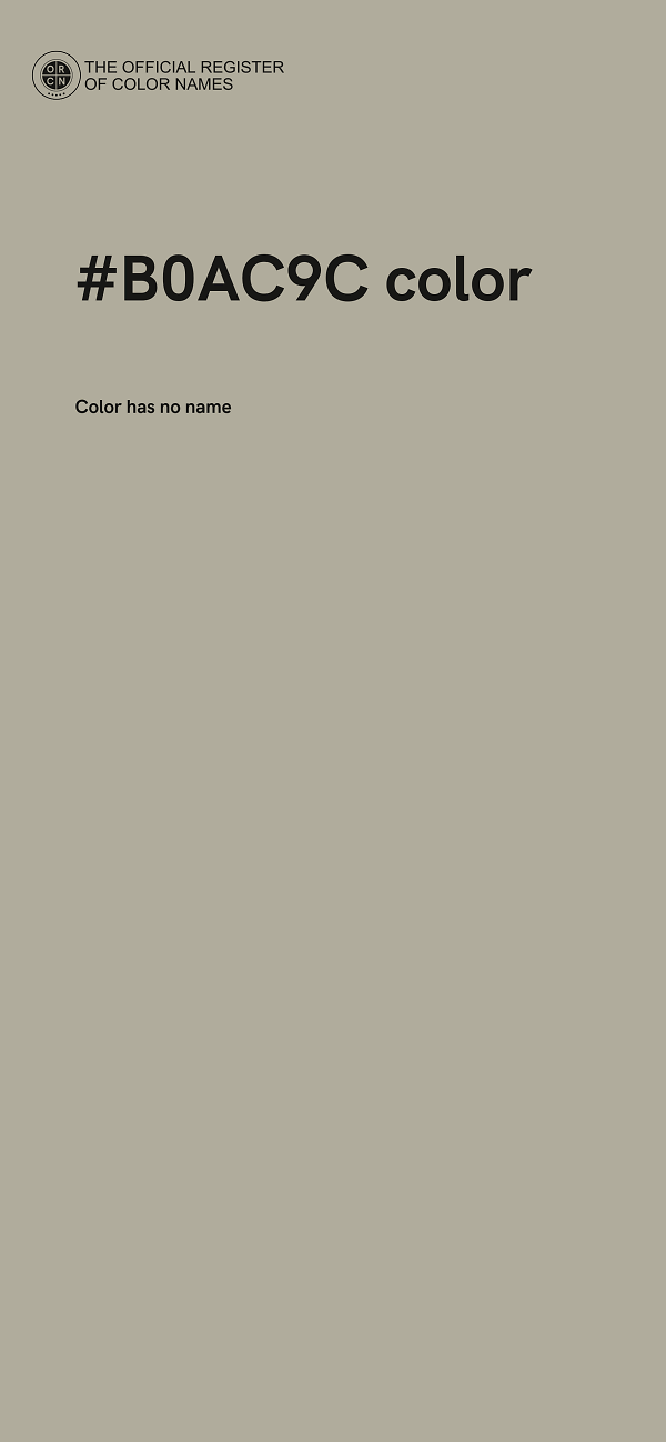 #B0AC9C color image