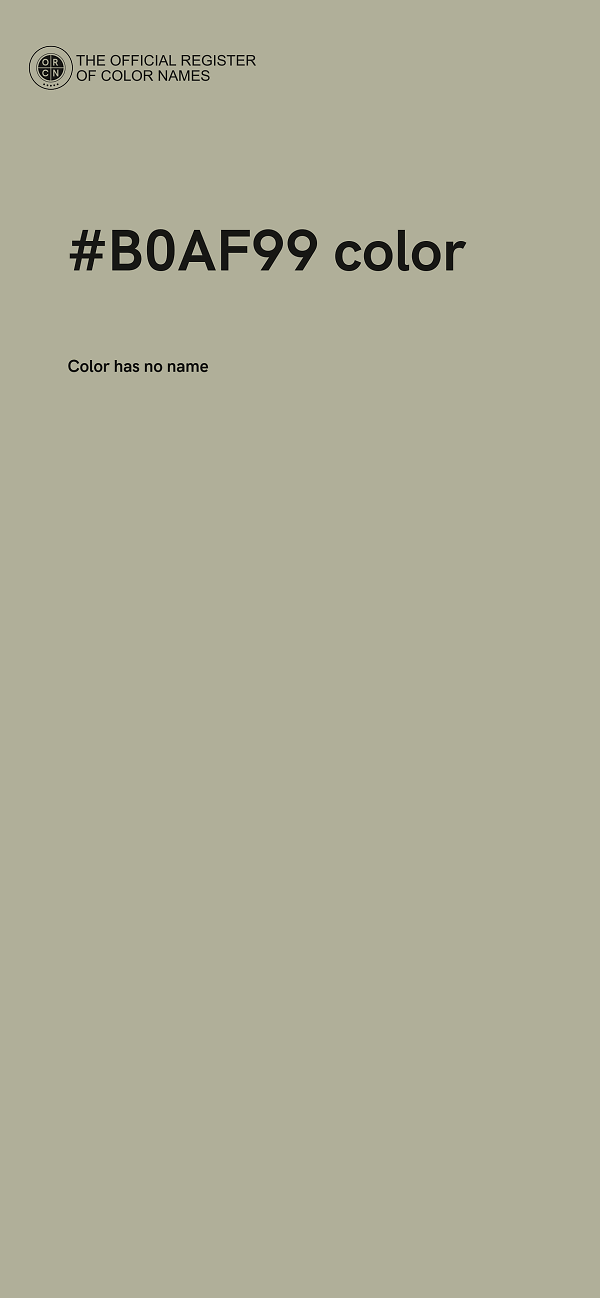 #B0AF99 color image