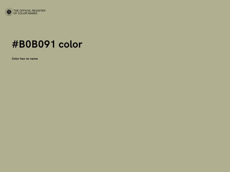 #B0B091 color image