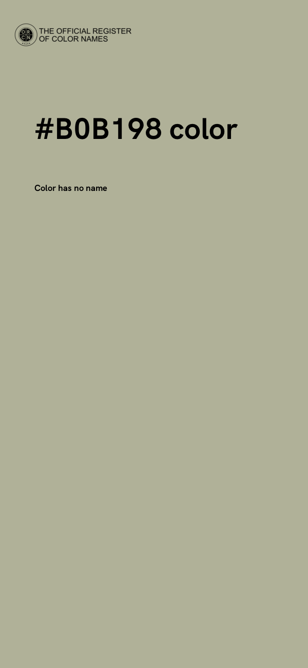 #B0B198 color image