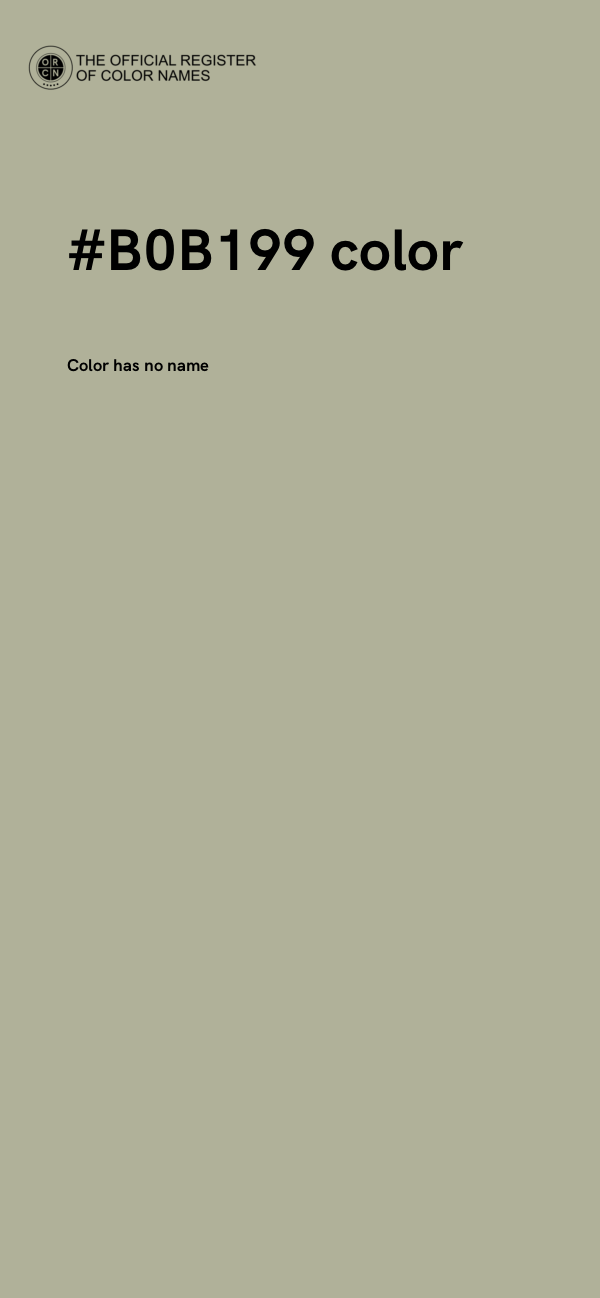 #B0B199 color image
