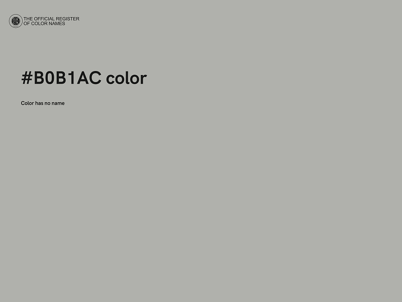 #B0B1AC color image