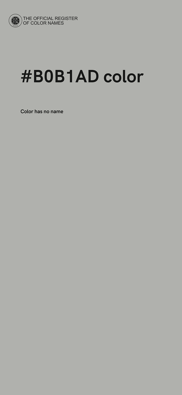 #B0B1AD color image