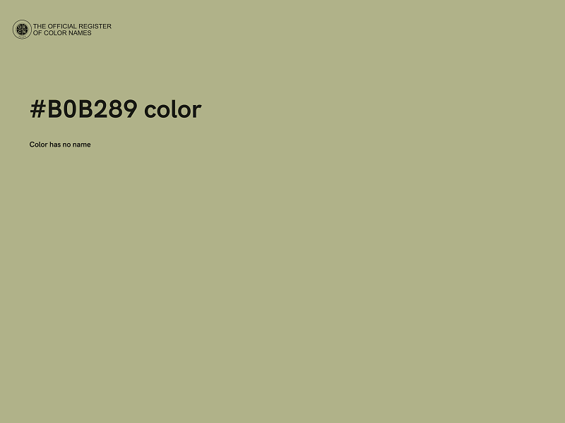 #B0B289 color image