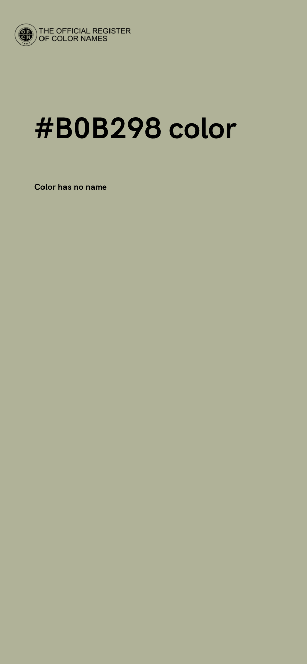 #B0B298 color image