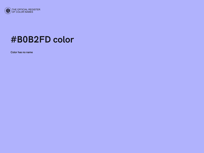 #B0B2FD color image