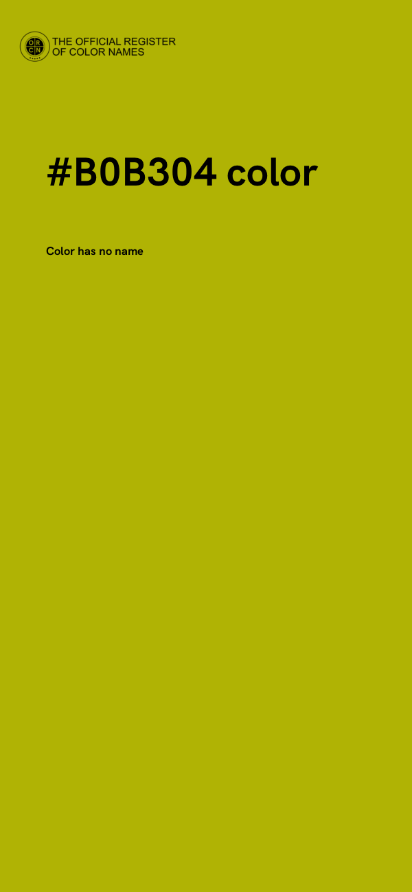 #B0B304 color image