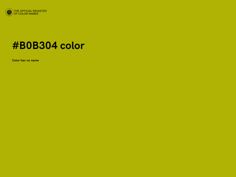 #B0B304 color image
