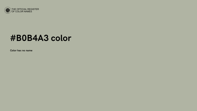 #B0B4A3 color image