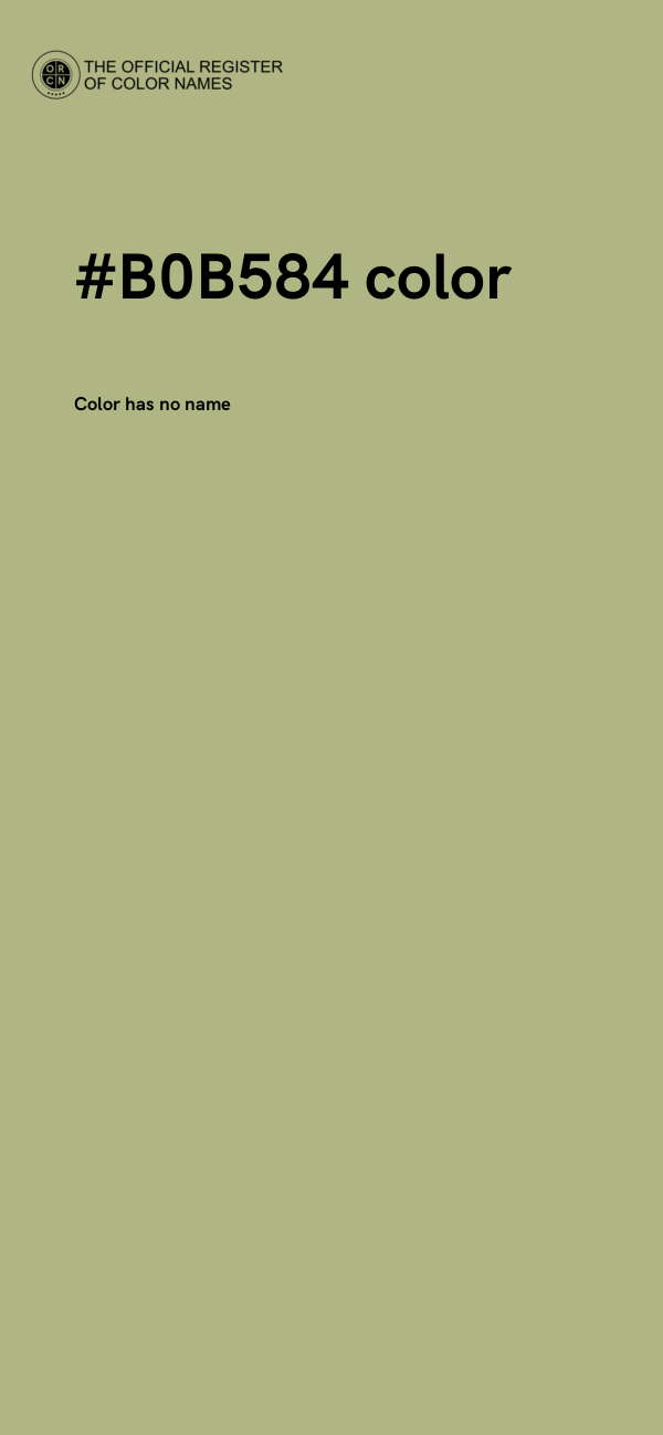 #B0B584 color image