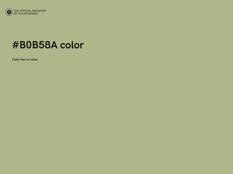 #B0B58A color image