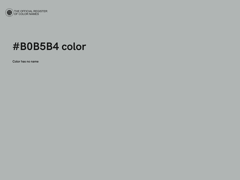 #B0B5B4 color image