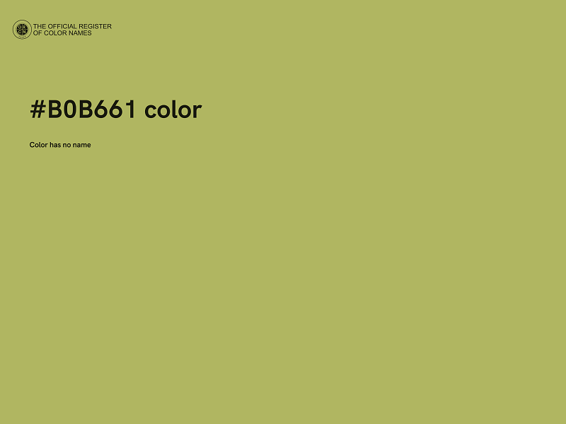 #B0B661 color image