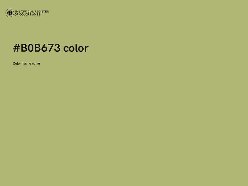 #B0B673 color image