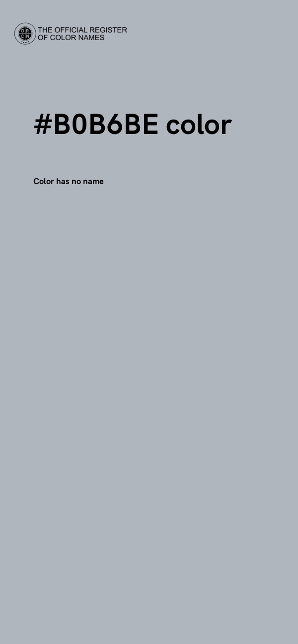 #B0B6BE color image