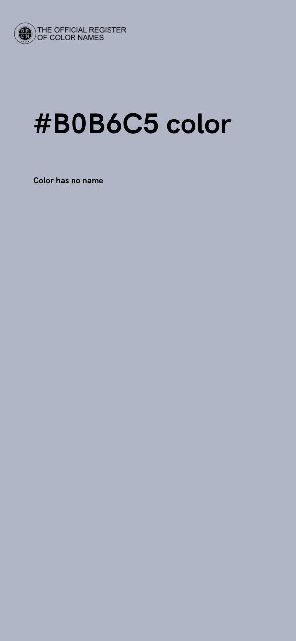 #B0B6C5 color image