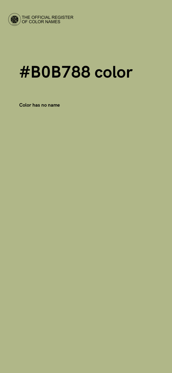 #B0B788 color image