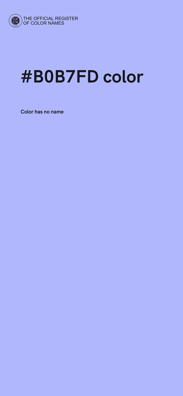 #B0B7FD color image