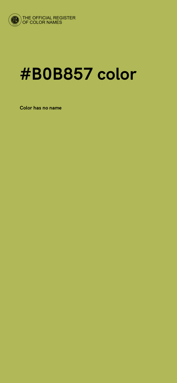 #B0B857 color image