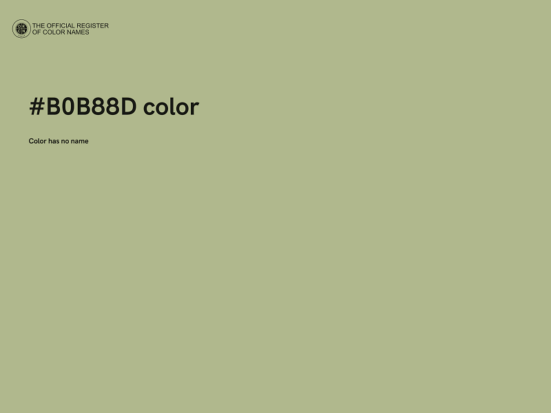 #B0B88D color image