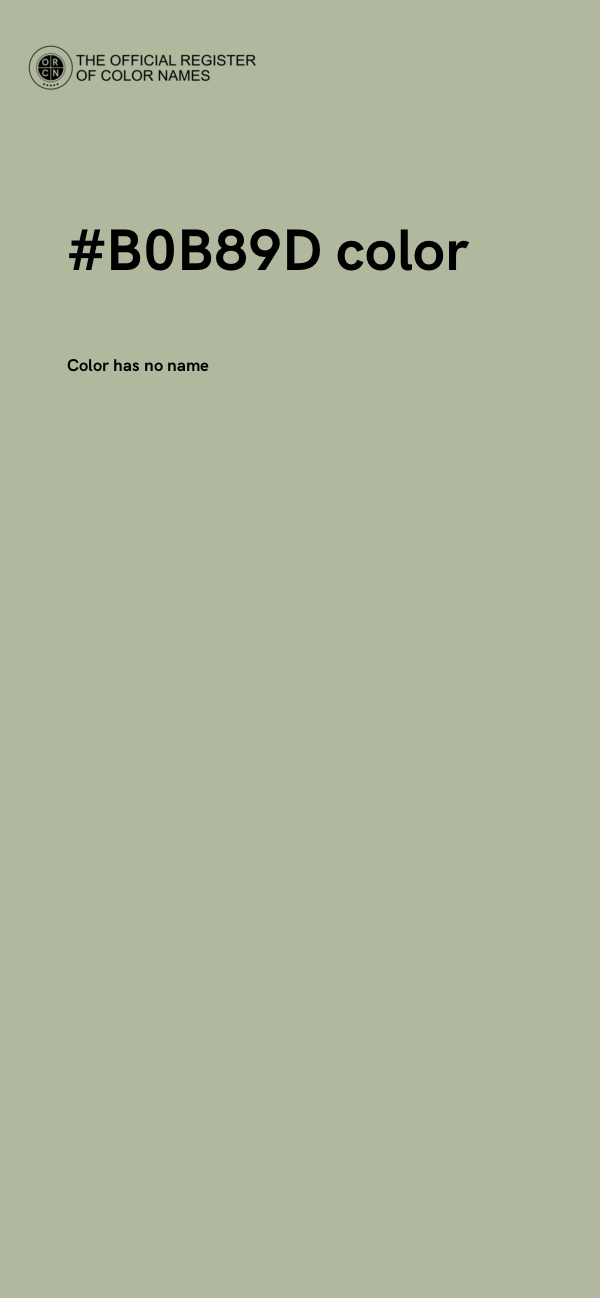 #B0B89D color image
